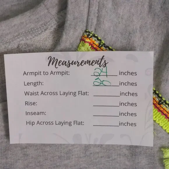 Generation Love Pullover Sweatshirt Women's M Gray Yellow Tassels Trim - Picture 6 of 6